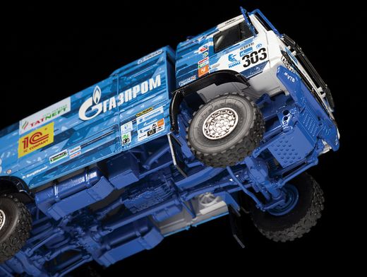 Maquette véhicule : Voiture KAMAZ-43509 KAMAZ-master 1/72 - Zvezda 5076