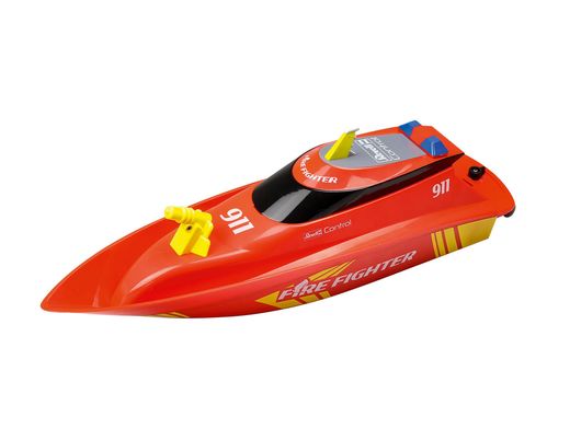 Bateau RC au design pompier