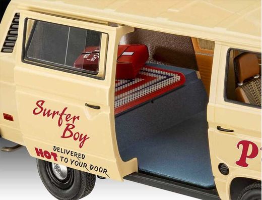 Maquette automobile : Model Set VW T3 Bus "Surfer Boy" Stranger Things 1/25 - Revell 67725