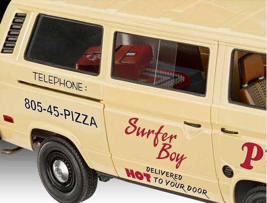 Maquette automobile : Model Set VW T3 Bus "Surfer Boy" Stranger Things 1/25 - Revell 67725