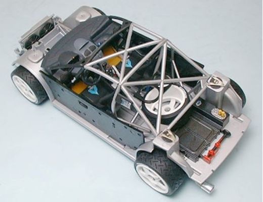 Maquette voiture de rallye - Peugeot 206 Wrc - 1/24 - Tamiya 24221