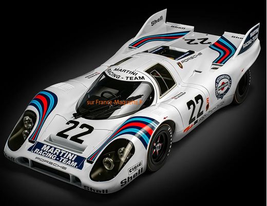 Maquette Porsche 917KH Martini Edition 1:8 - POCHER HK122