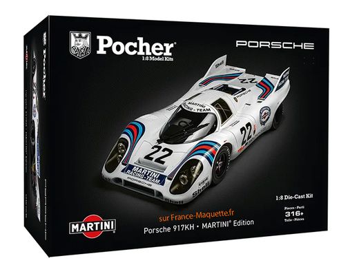 Maquette Porsche 917KH Martini Edition 1:8 - POCHER HK122