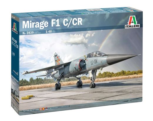 Maquette d'avion militaire : Mirage F1 C/CR 1/48 - Italeri 2839