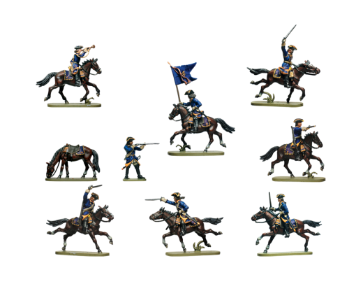 Figurines soldats : Cavalerie suedoise 1/72 - Zvezda 8057