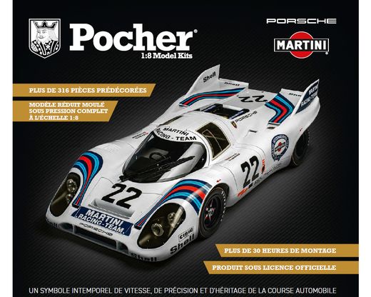 Maquette Porsche 917KH Martini Edition 1:8 - POCHER HK122