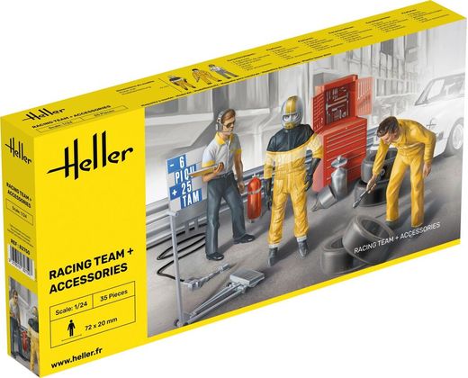 Figurines : Racing Team 1/24 - Heller 82750