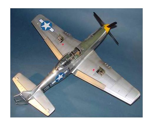 Maquette avion militaire : North American P-51 D Mustang IV 1/24 - Trumpeter 02401
