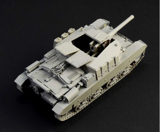 Maquette militaire : Char Semovente M43 da 105/25 Bassoto 1/35 - Italeri 6751 06751