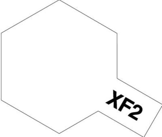 Peinture pour maquettes - XF2 BLANC mat- XL 23 ml - Tamiya 81302