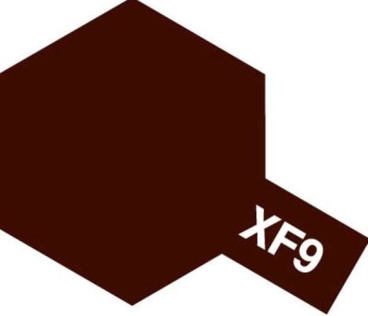 Peinture pour maquettes - XF9 ROUGE SOMBRE mat- XL 23 ml - Tamiya 81309