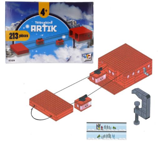 Jeu de construction télécabine - Artik 5329Jeu de construction télécabine - Artik 5329