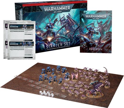 Games Workshop - Warhammer 40.000 Set de départ [en Anglais] Introductory set - 40-04