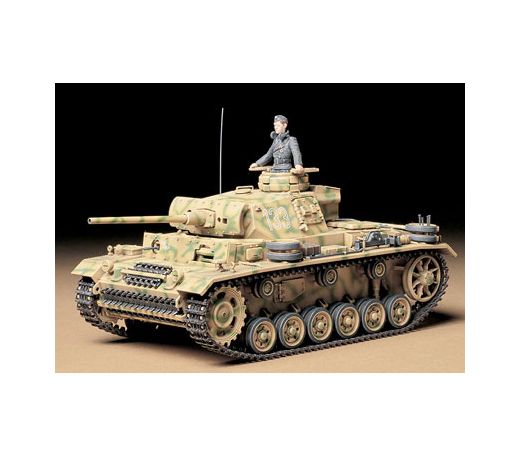 Maquette militaire : Char d'assaut Panzer III Ausf. L 1/35 - Tamiya 35215