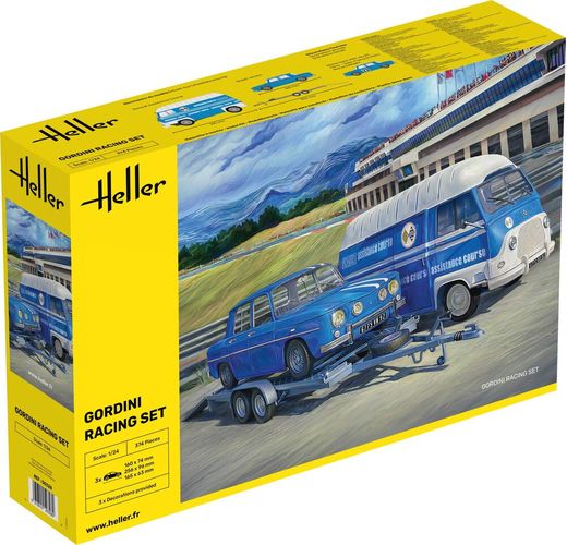 Maquette voitures Gordini Racing Set 1/24 - Heller 50328