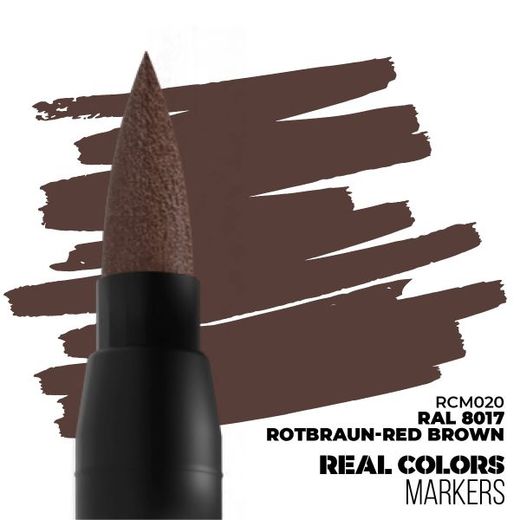 Marker Dark Red Brown Ral 8017 - AK Interactive RCM020