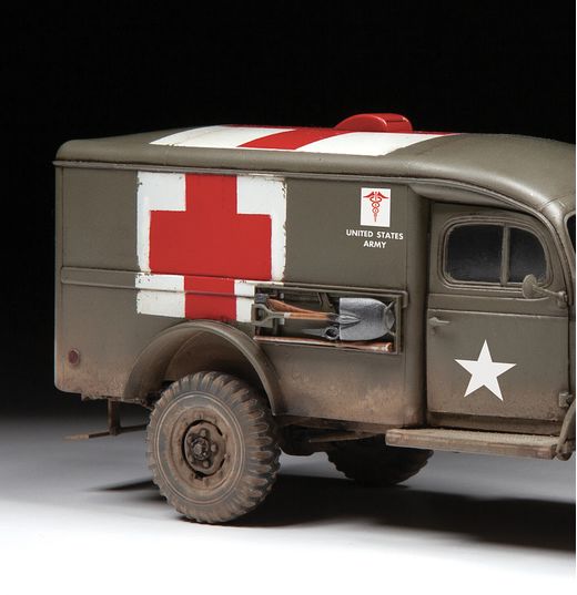 Maquette militaire : WC-54 Ambulance 1/35 - Zvezda 3711 03711