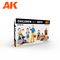 Figurines d'enfants : Garçons 1/35 - Ak Interactive 35016 AK35016