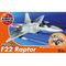 Quick Build - Maquette avion militaire : F22 Raptor - Airfix J6005