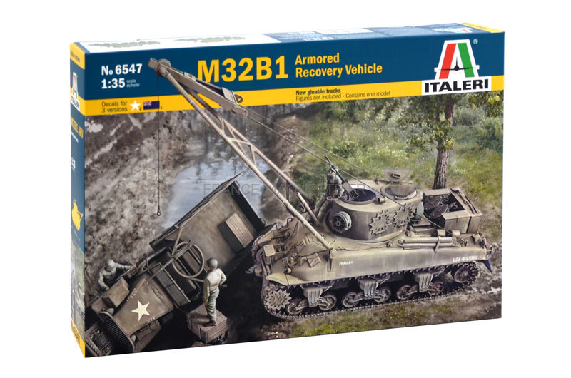 Maquette char et véhicule de secours M32B1 ARV - 1:35 - Italeri 06547
