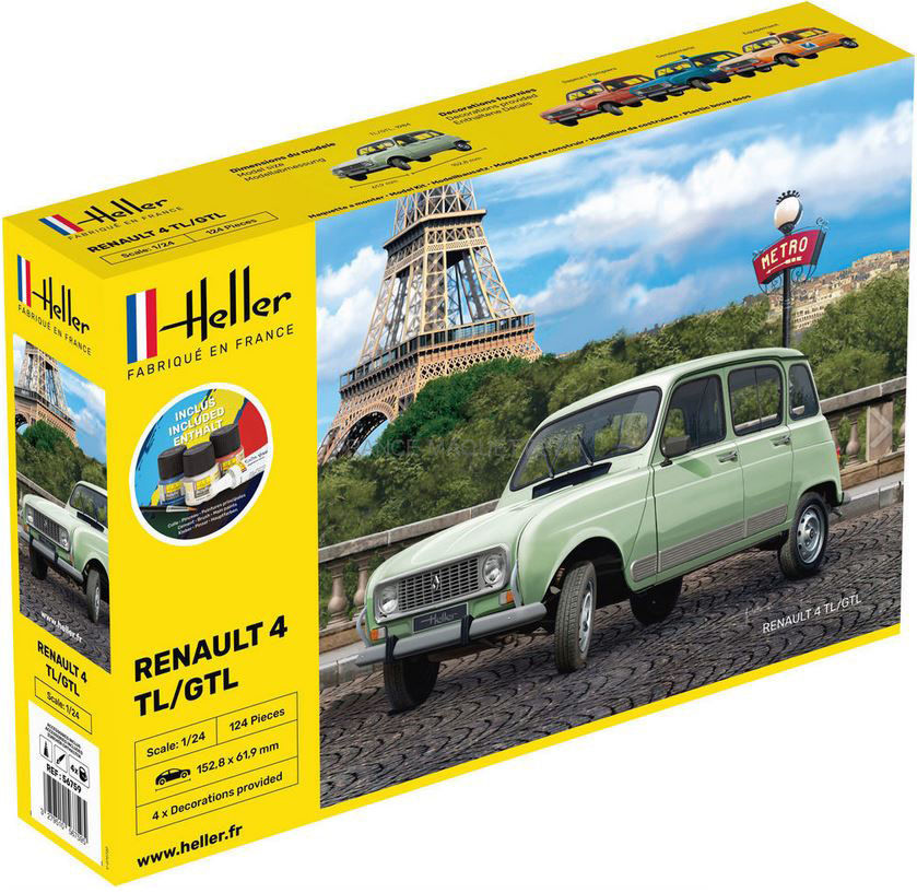 Maquette voiture : Renault 4 GLT