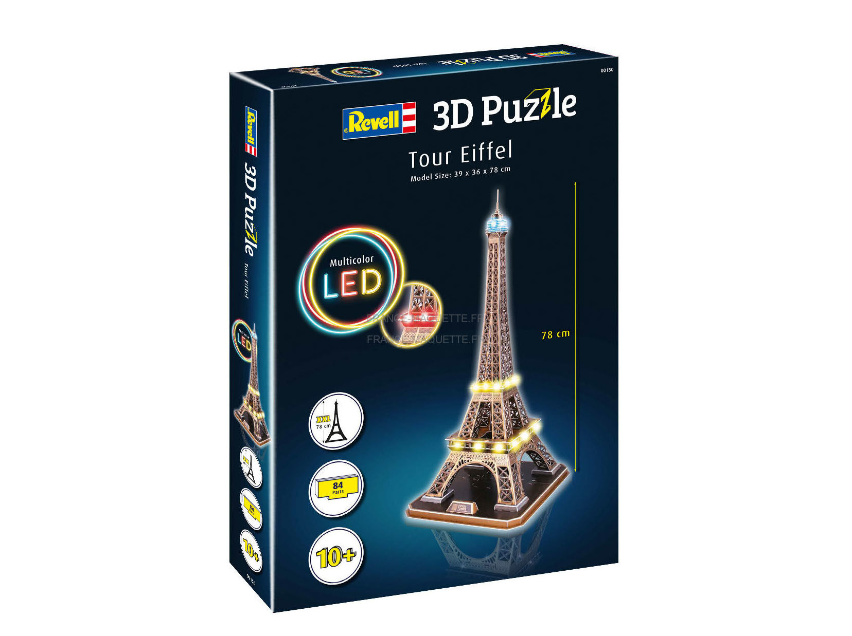 Puzzle 3 D tour Eiffel lumineuse