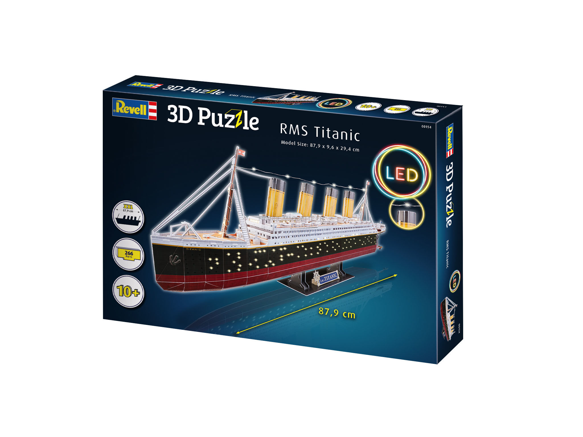 Revell 0154, 154 - Puzzle 3D Rms Titanic Led