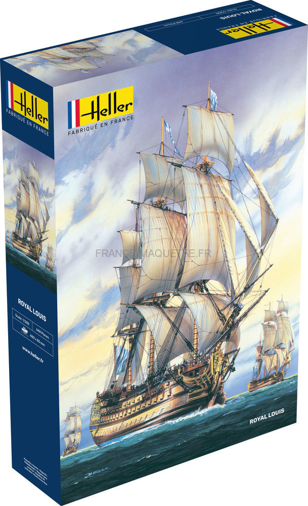 Maquette bateau : Le Royal Louis - Heller 80892