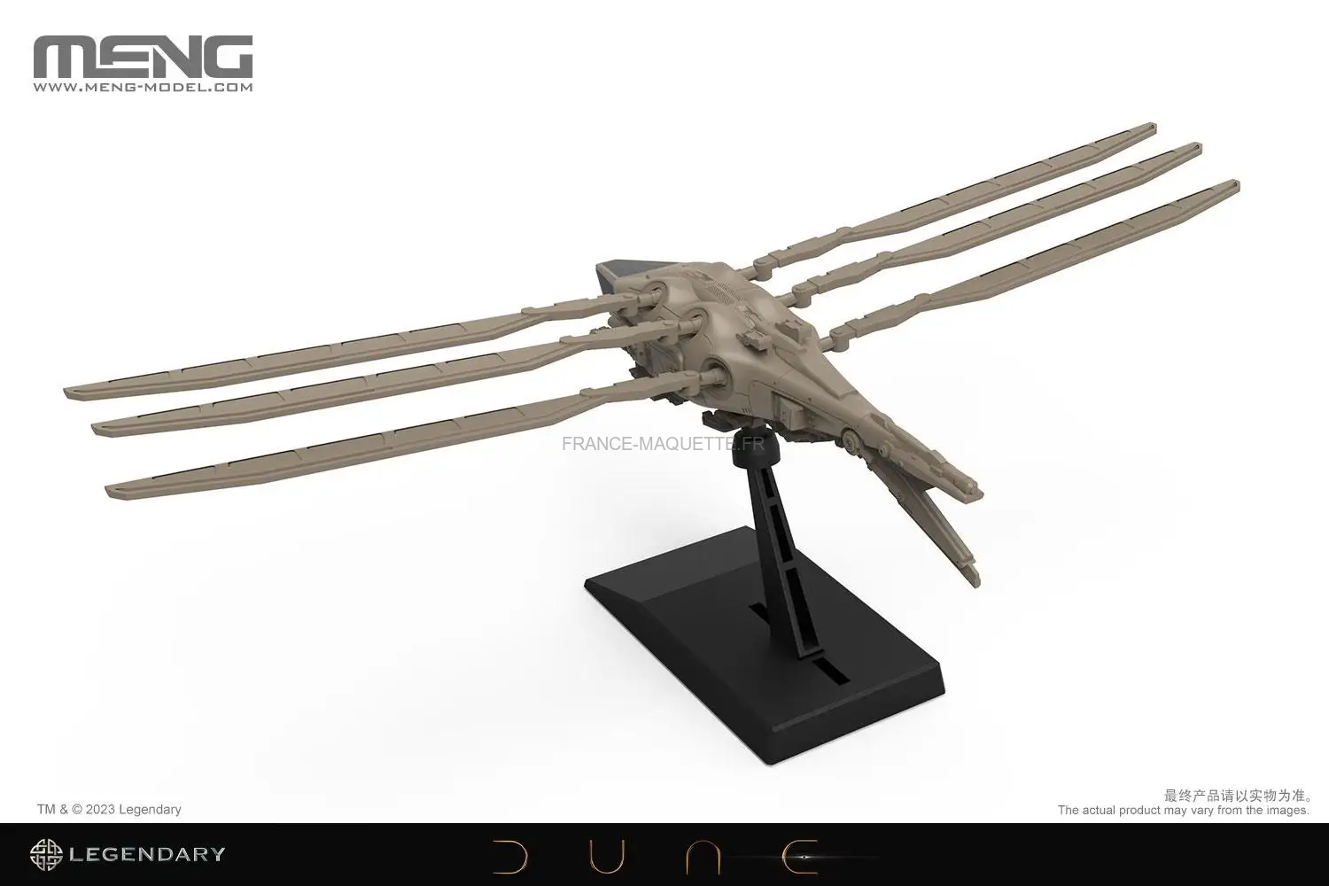 Meng MMS-014 - Maquette Dune Harkonnen Ornithopter